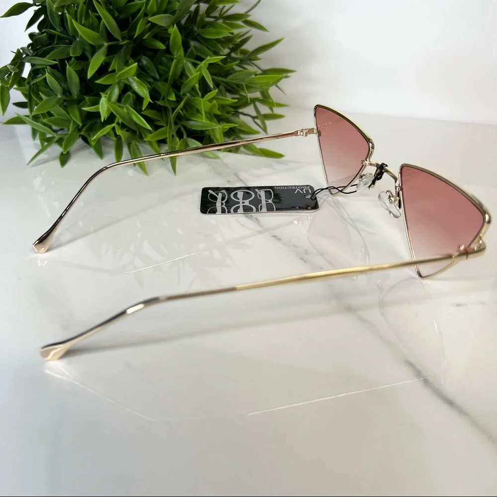 Fashion Sunglasses Triangle - Picture 3 of 3